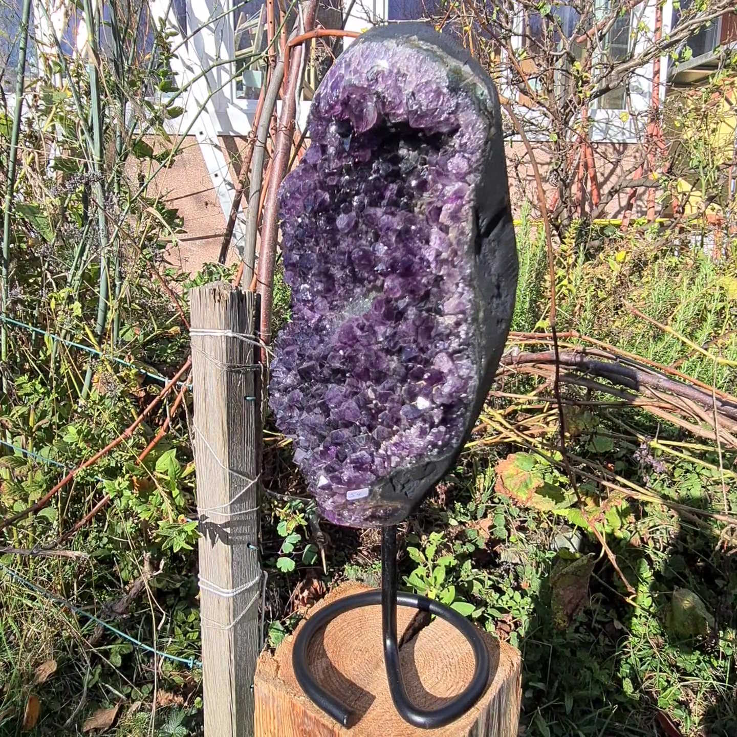 Rostein aus Amethyst von Steinwelten 