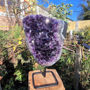 Amethyst Druse aus Uruguay von Steinwelten 