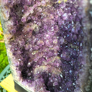 Amethyst mit Einschlüssen 